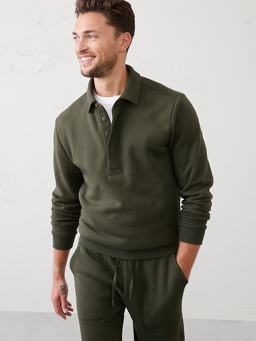 Fleece Polo | Banana Republic Factory