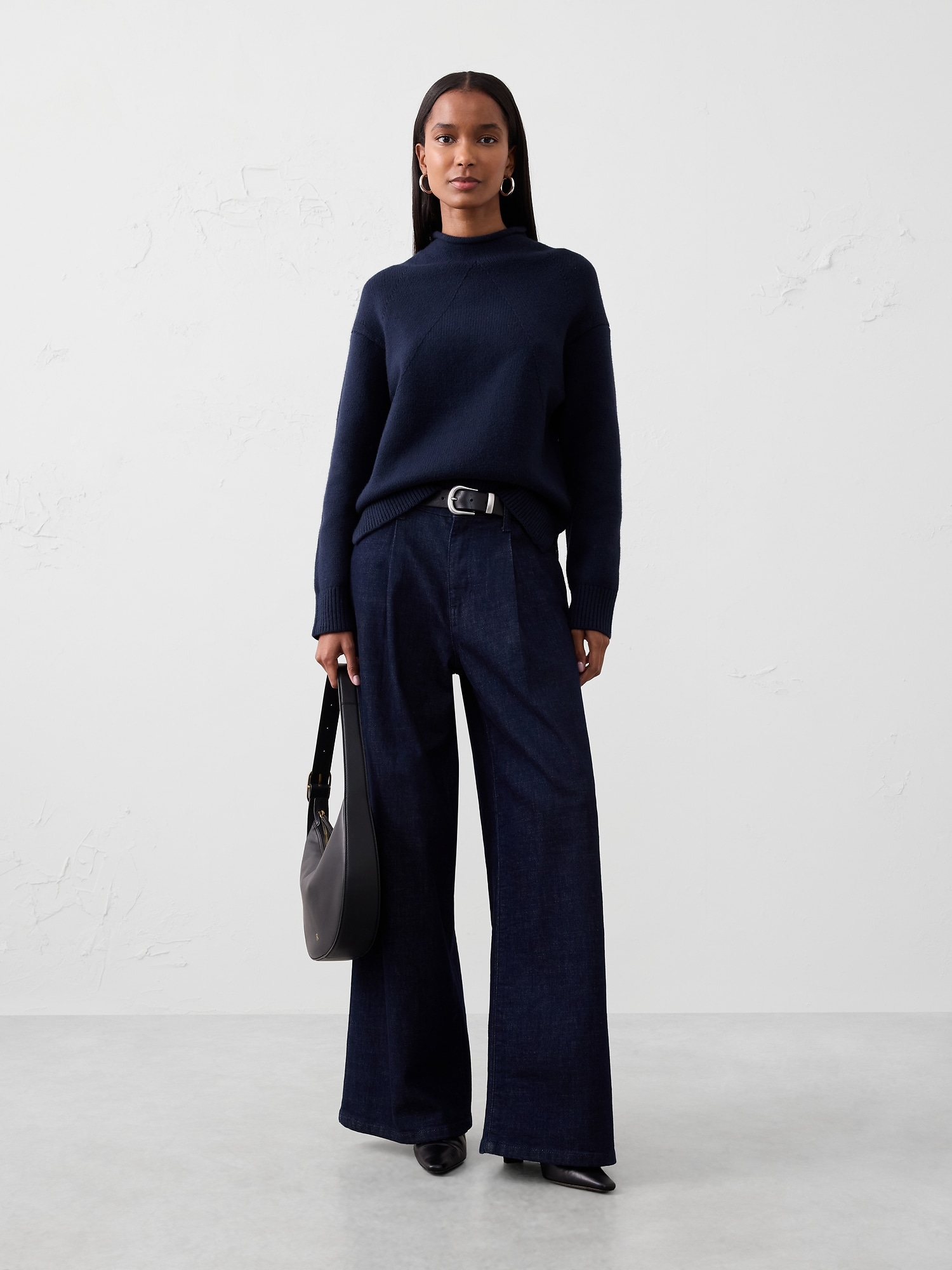 Image number 1 showing, Perfectly Soft Roll-Neck Sweater