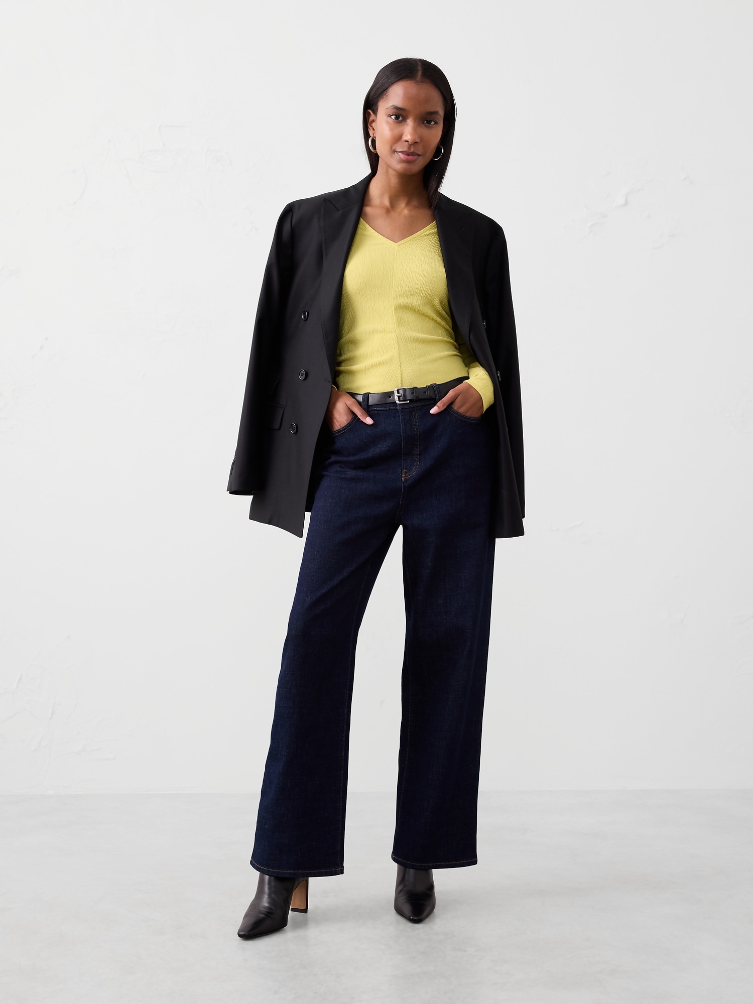 Image number 3 showing, Crinkle Jacquard Top