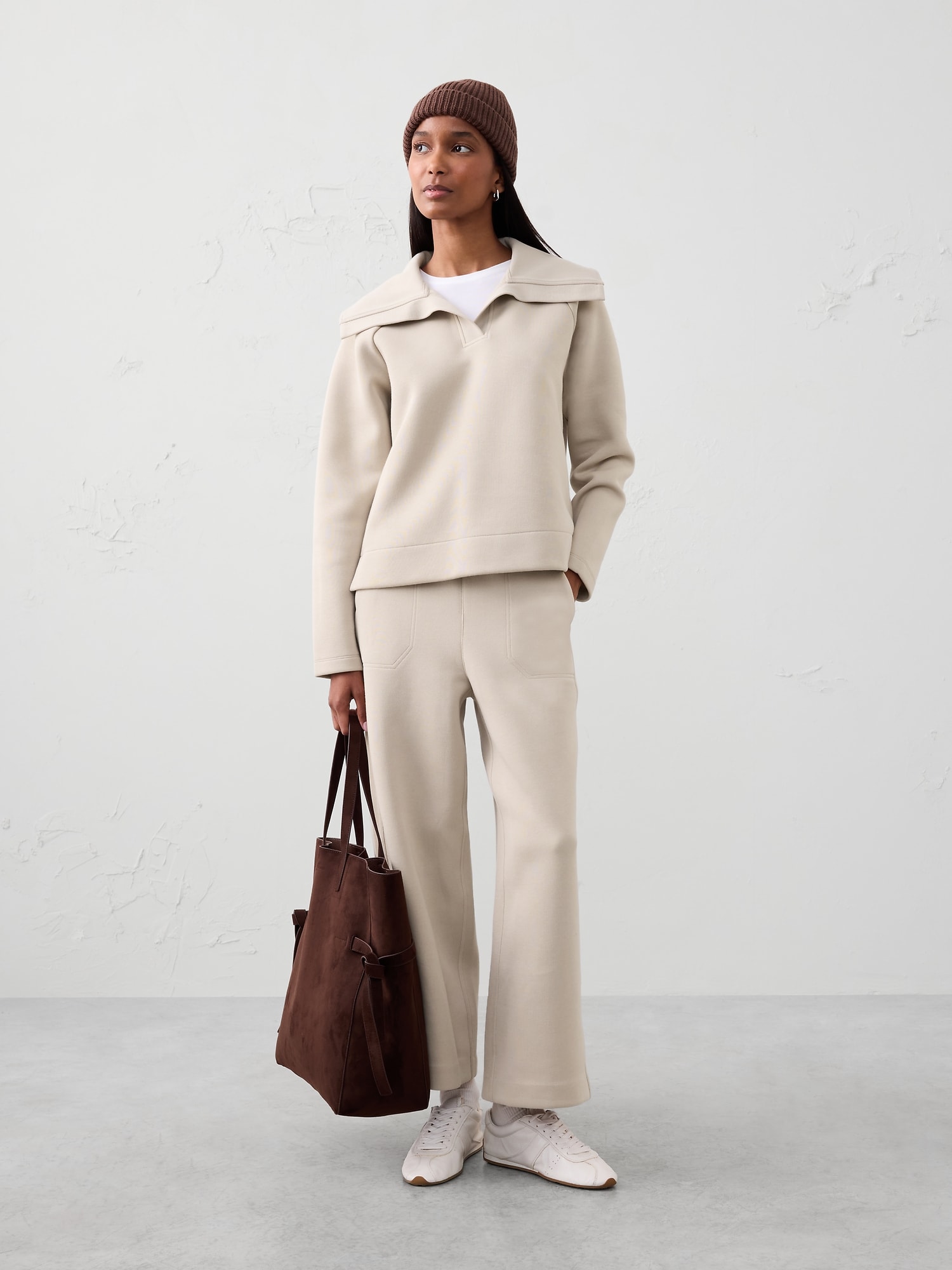 Image number 1 showing, Scuba Collared Sweatshirt