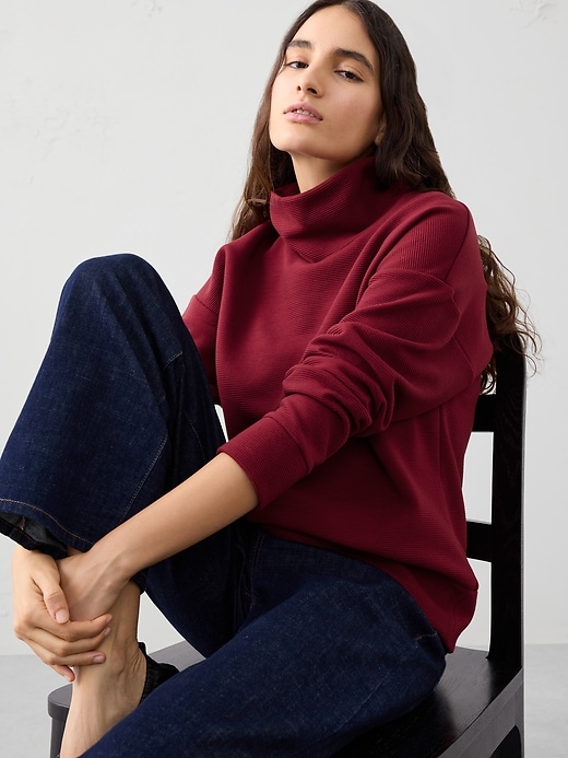 Ottoman Turtleneck Sweatshirt