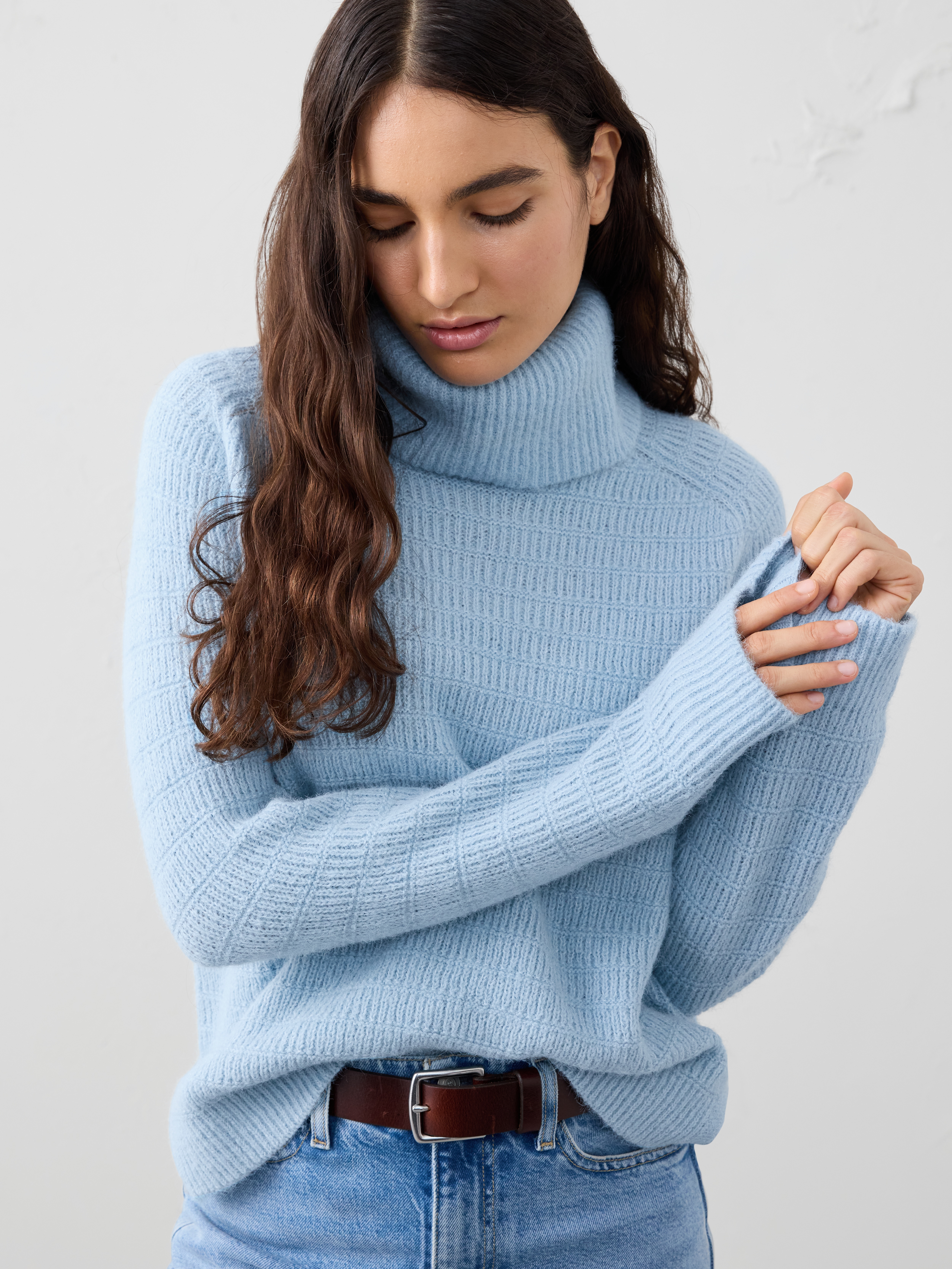 Brushed Turtleneck Sweater | Banana Republic Factory