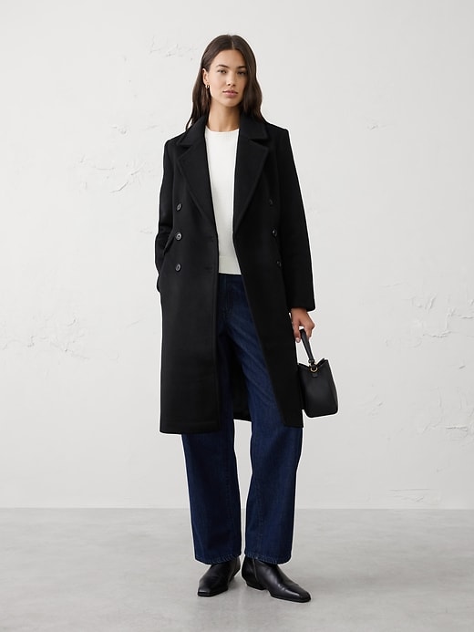 Crepe Volume-Sleeve Blouse