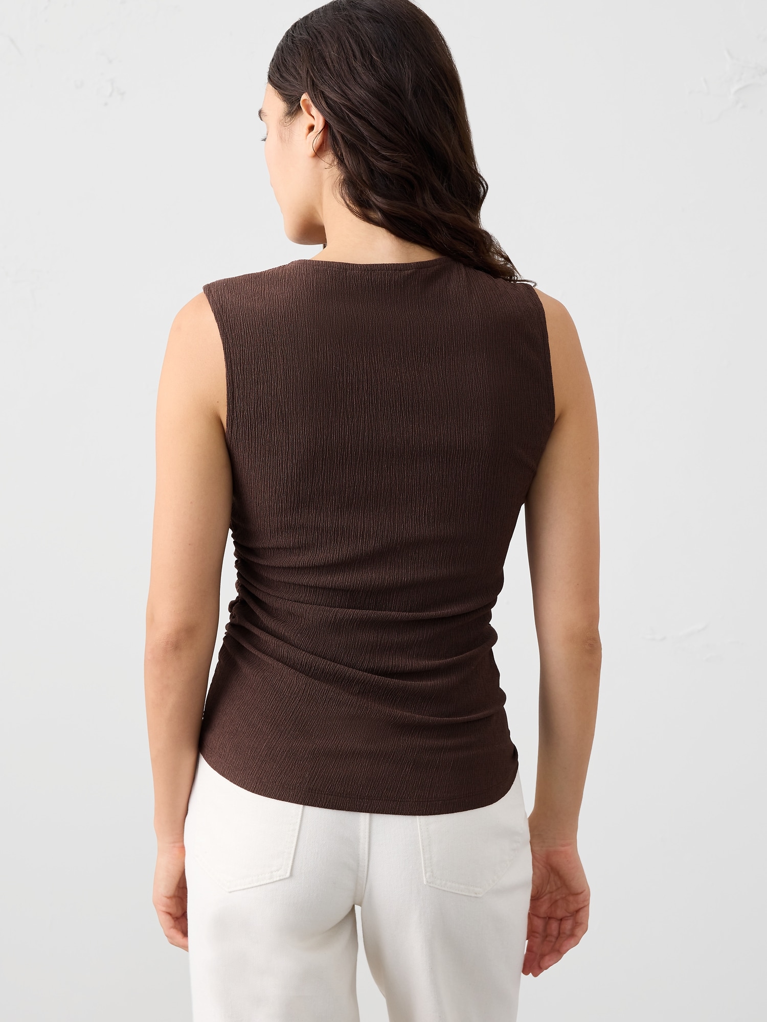 Image number 2 showing, Crinkle Jacquard Top