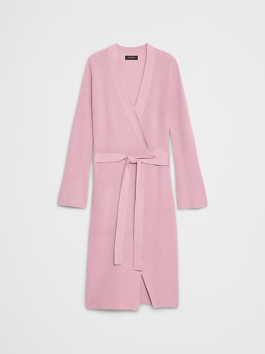 Wrap Knee-Length Sweater Dress | Banana Republic Factory
