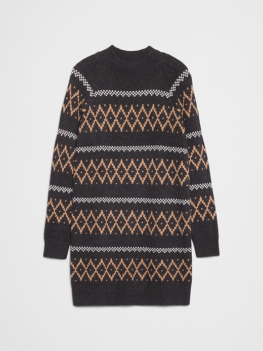 Fair Isle Mini Sweater Dress | Banana Republic Factory