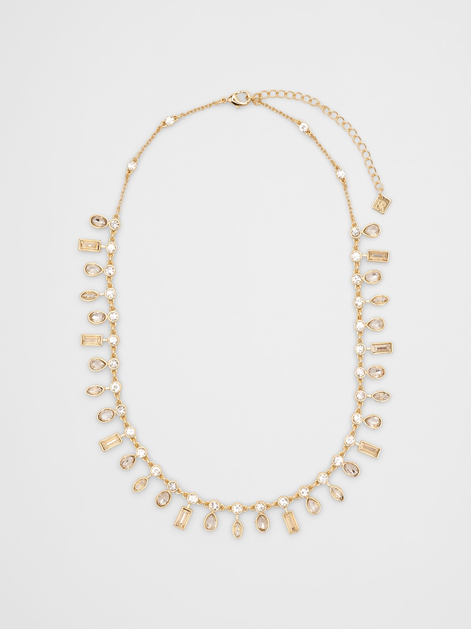Shine Multi Stone Collar Necklace