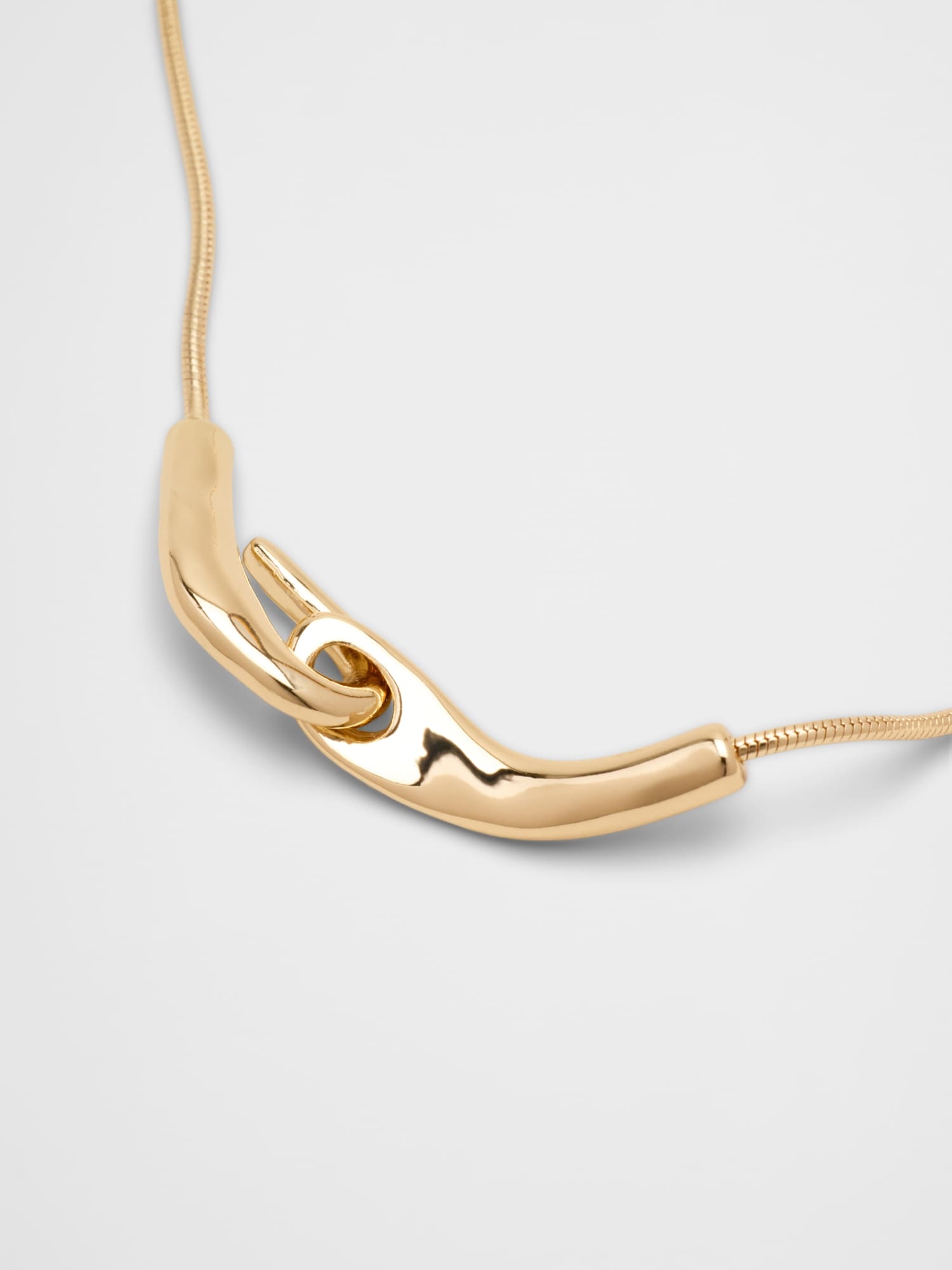 Image number 2 showing, Interlock Snake Chain Necklace