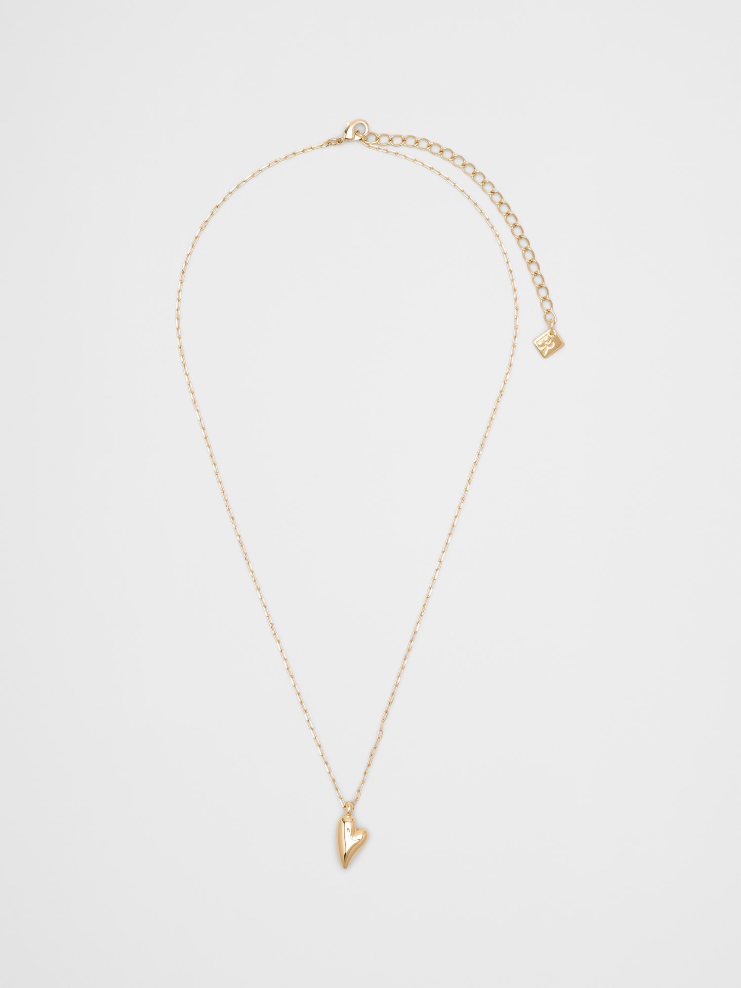 Mini Heart Pendant Delicate Chain Necklace