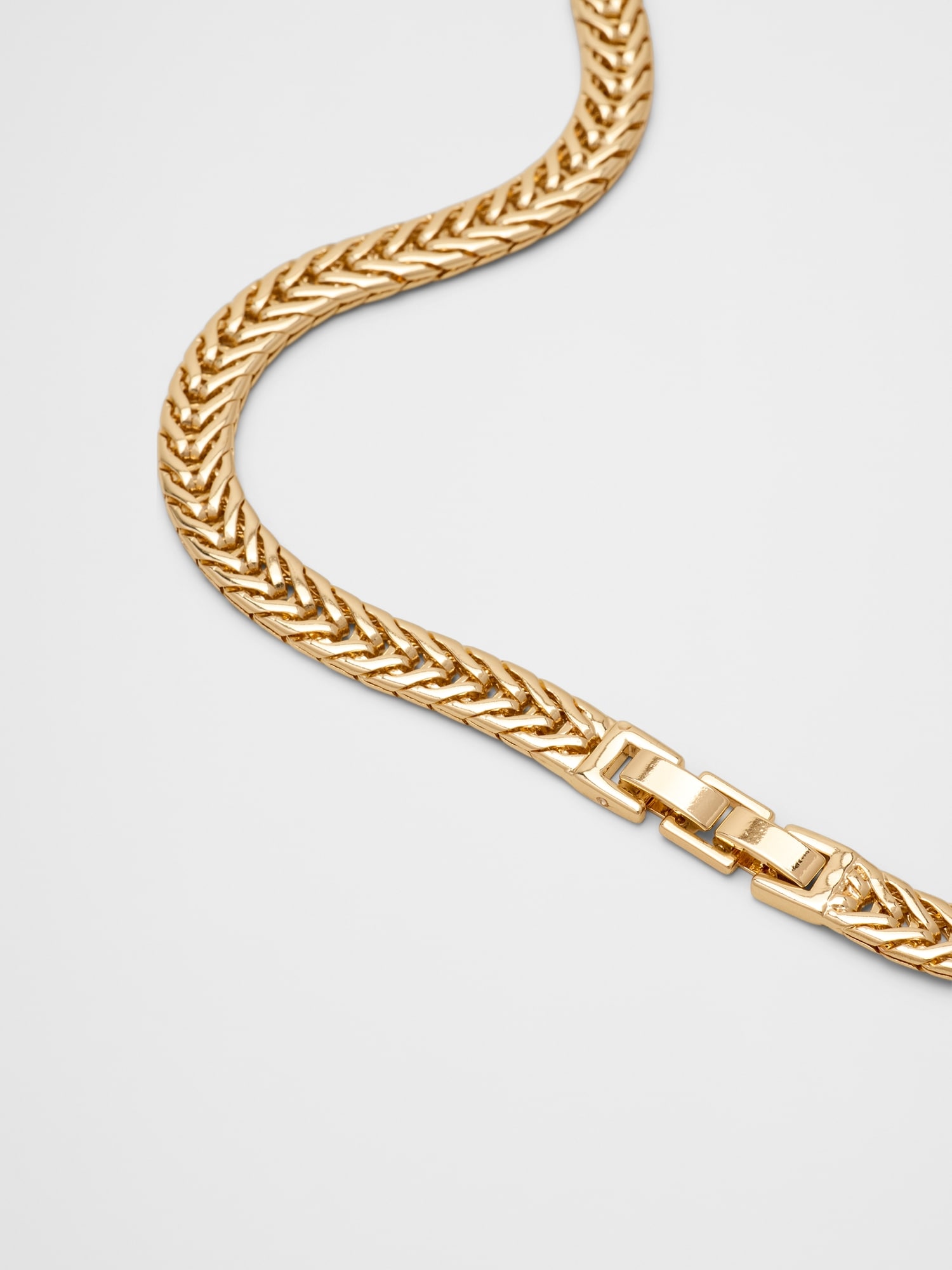 Image number 2 showing, Modern Herringbone Necklace