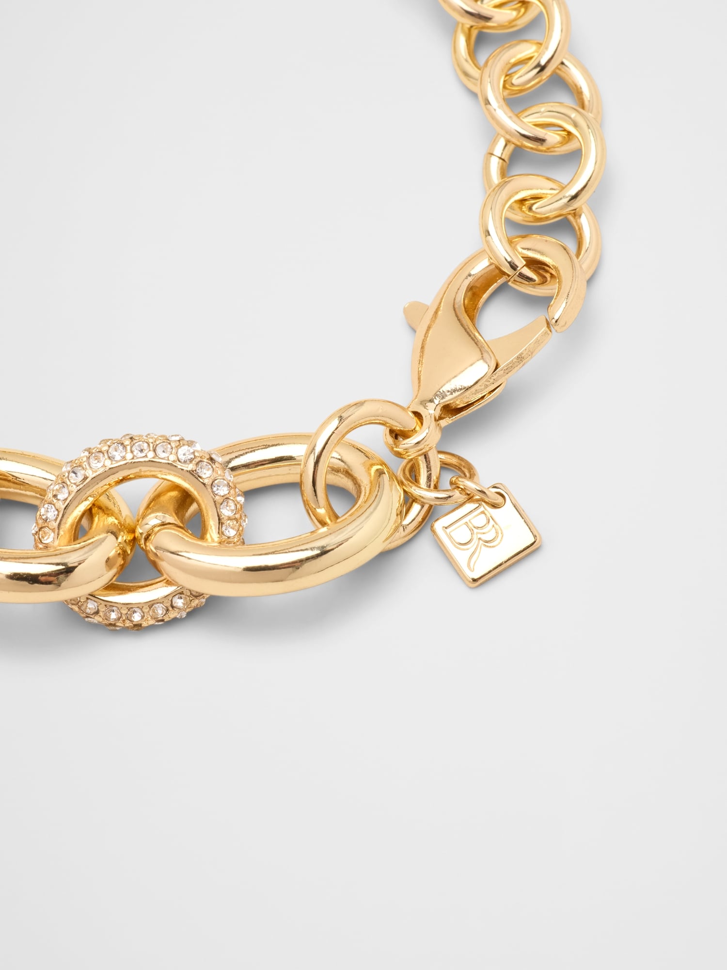 Image number 2 showing, Pave Chunky Chain Link Bracelet