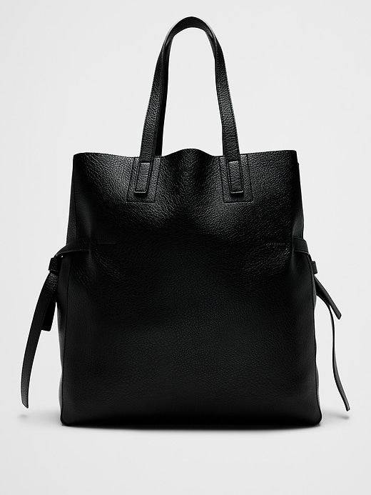 Vegan Leather Satchel Handbag