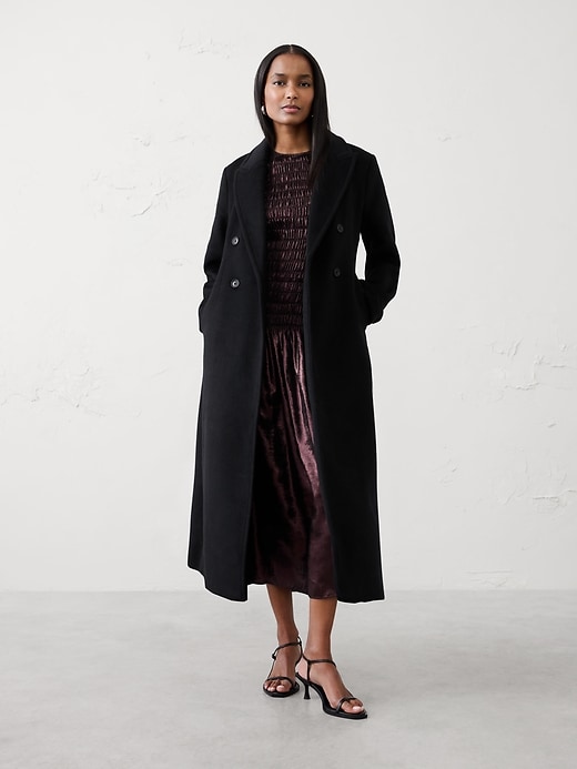banana republic black wool dress Banana Republic Black wool blend Sheath Dress size 8
