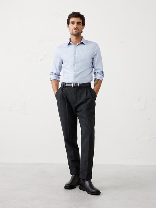Slim-Fit Luxe Dress Shirt