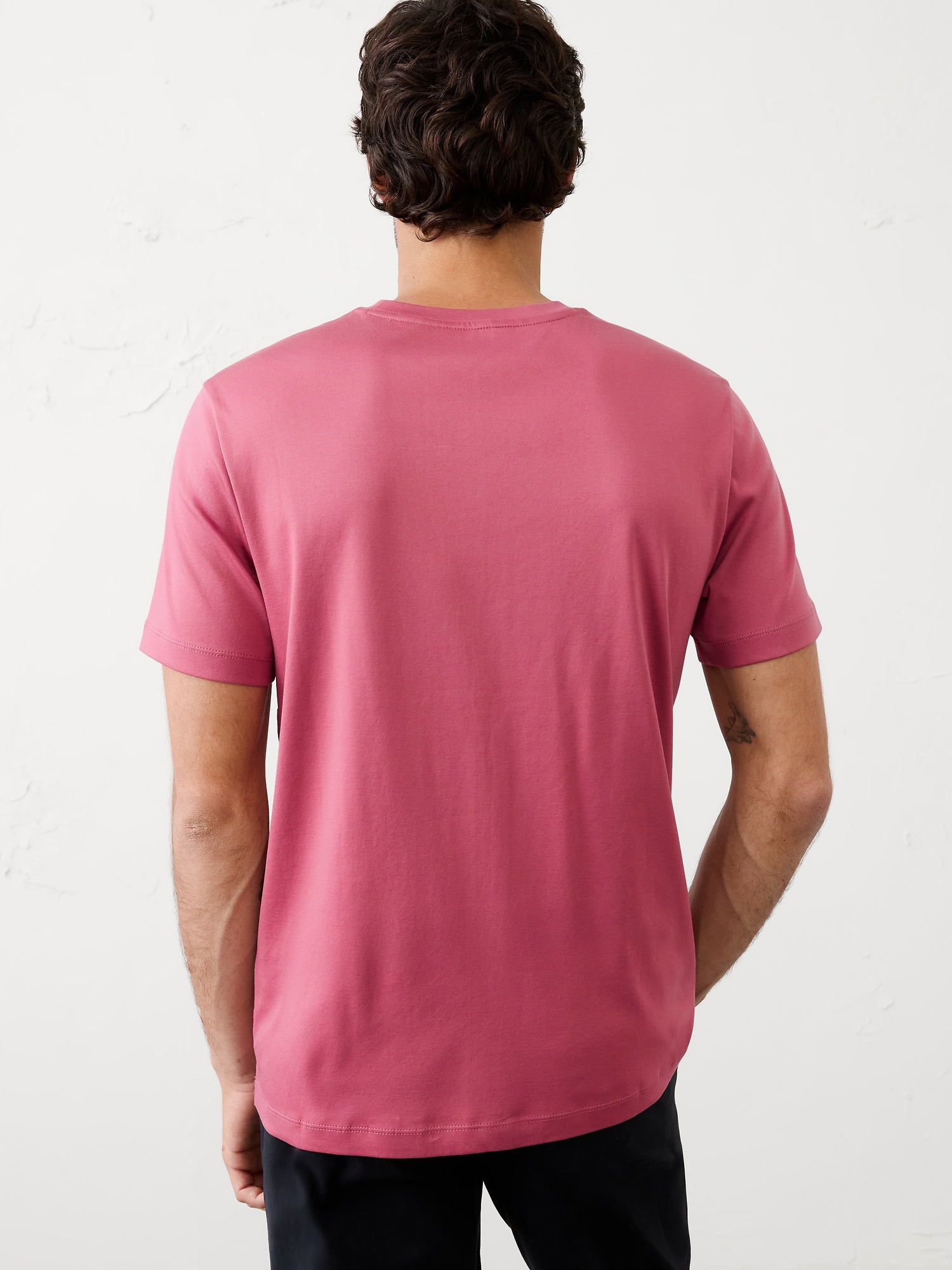 Image number 2 showing, Luxe Touch Crew-Neck T-Shirt