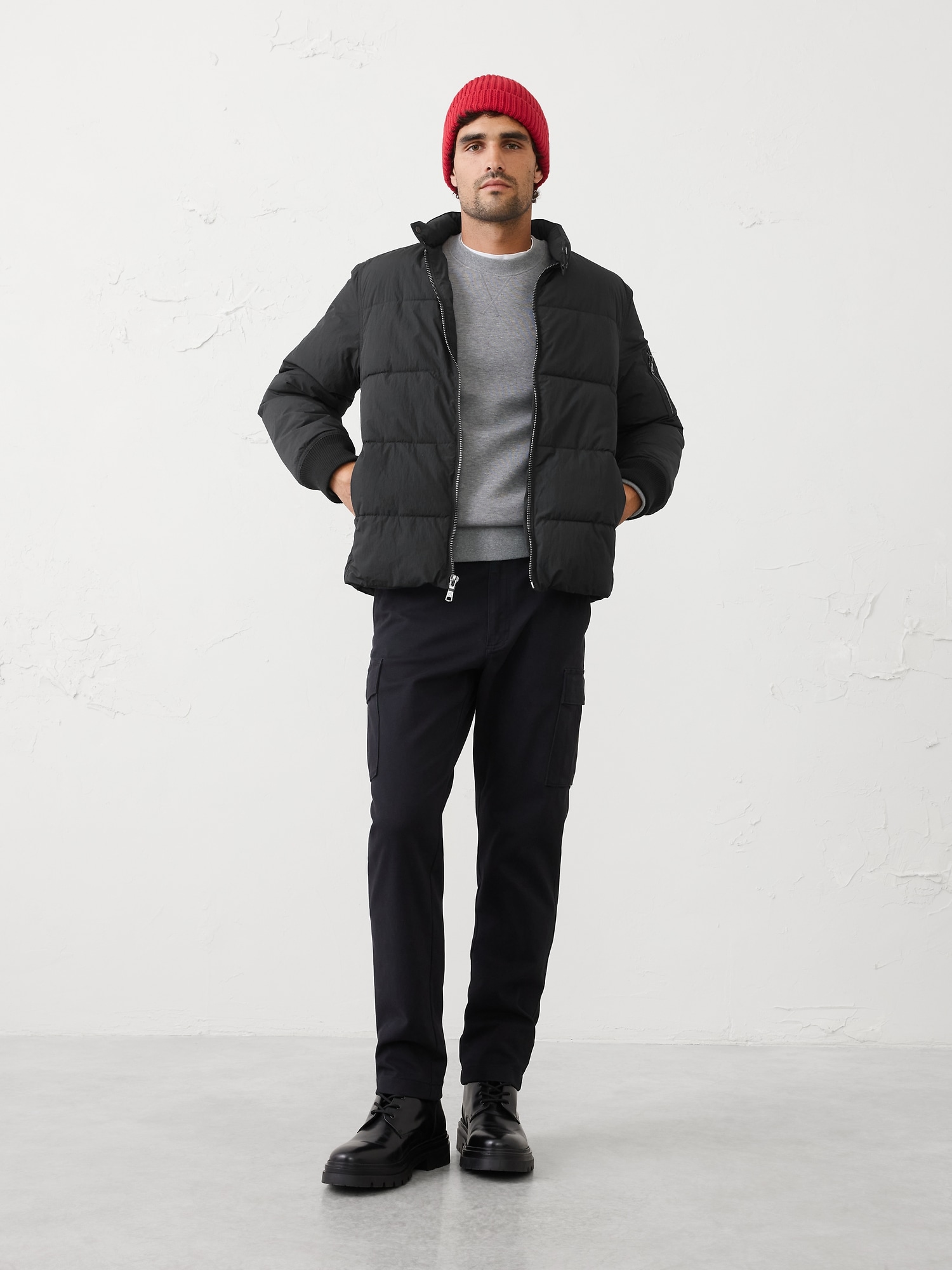 Utility Puffer - Black