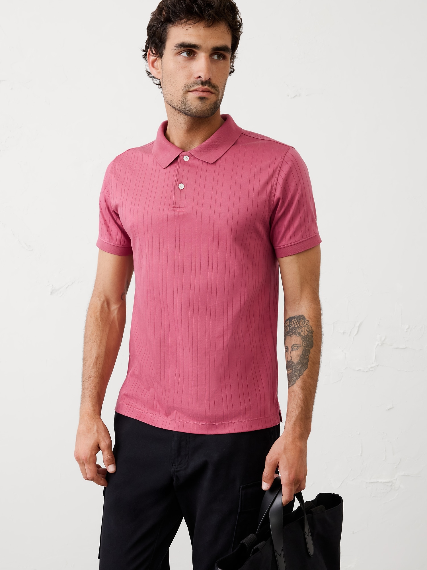 Image number 1 showing, Slim-Fit Luxe Touch Polo