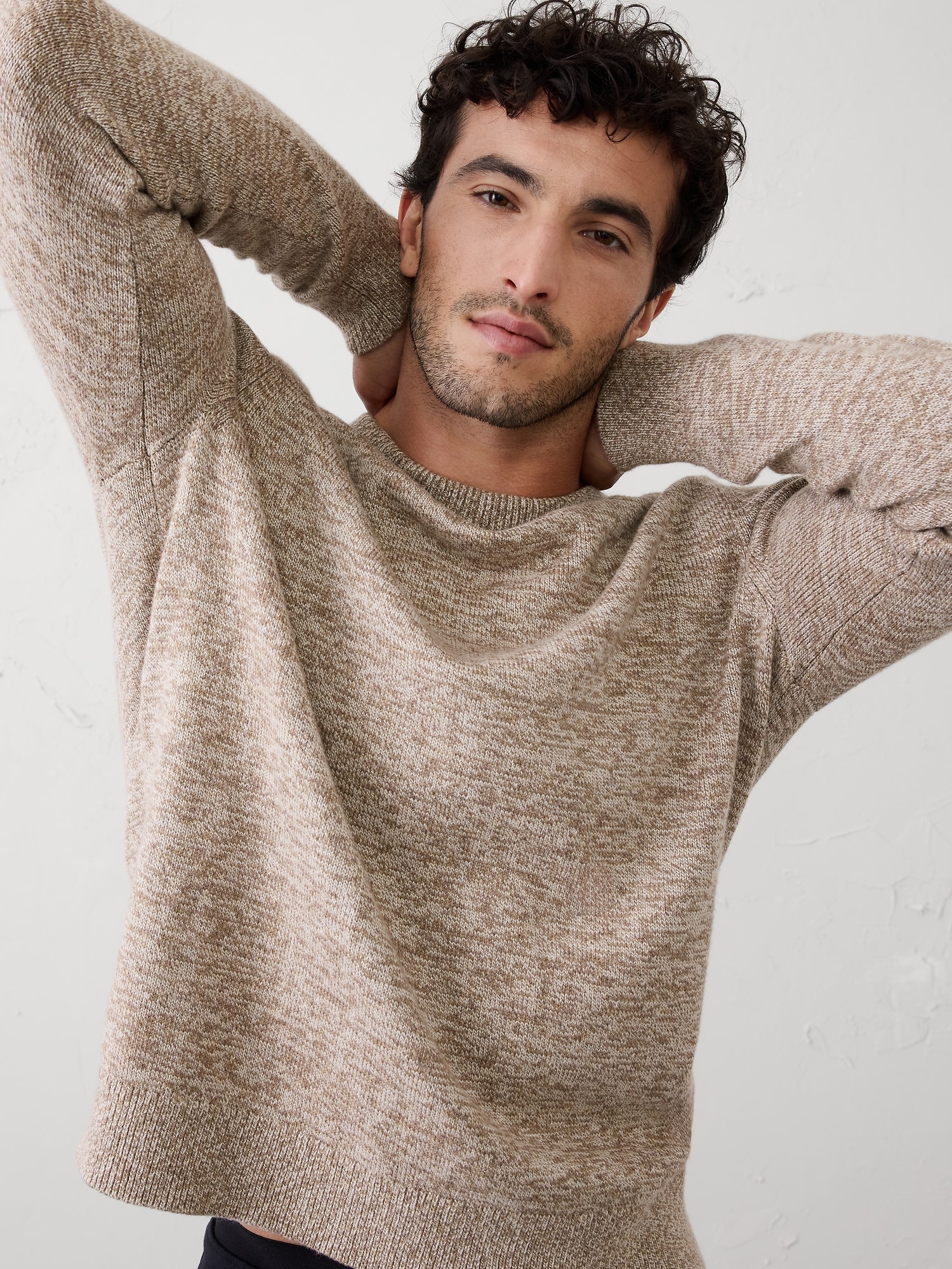 Warm Lofty Sweater - Oatmeal