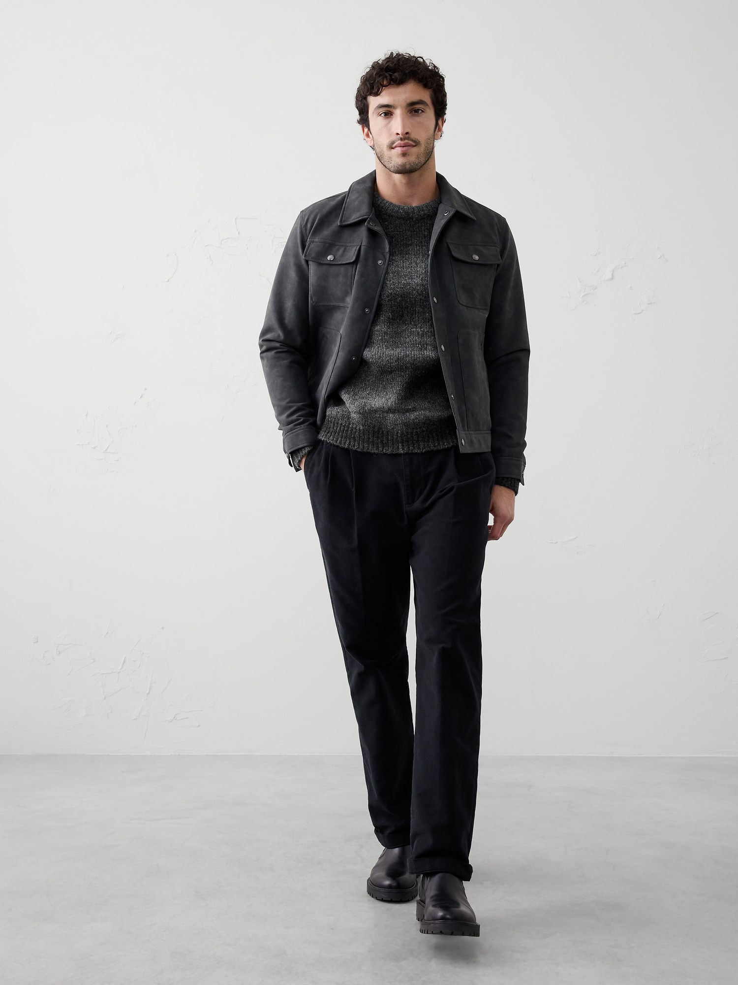 Image number 3 showing, Fuzzy Ombre Sweater