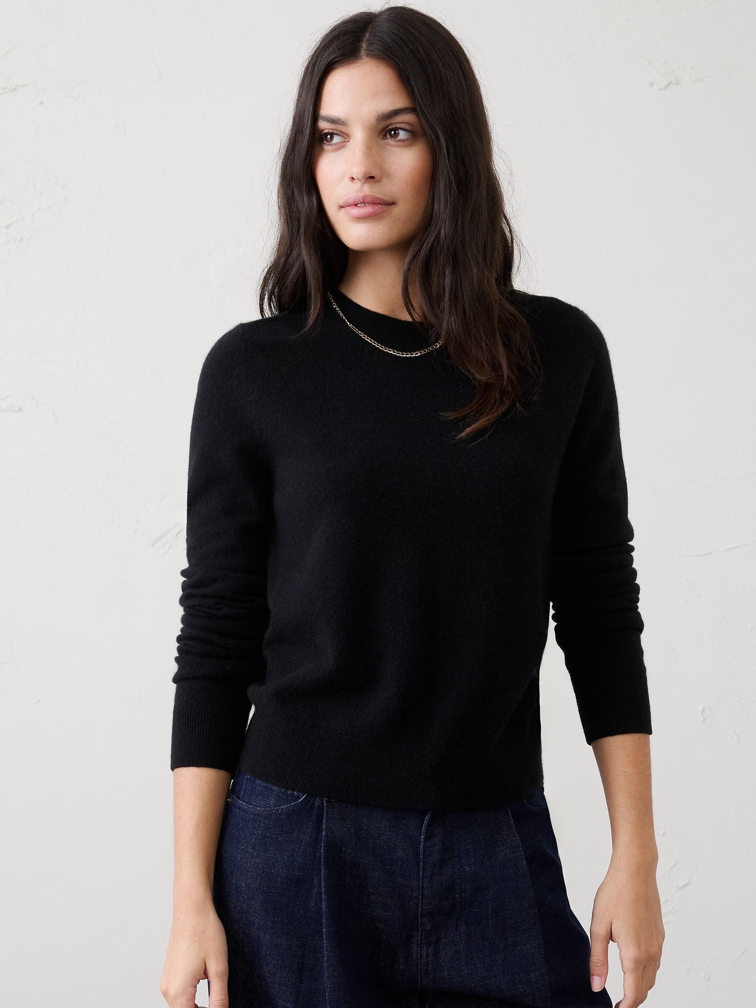 Merino-Cashmere Blend Sweater