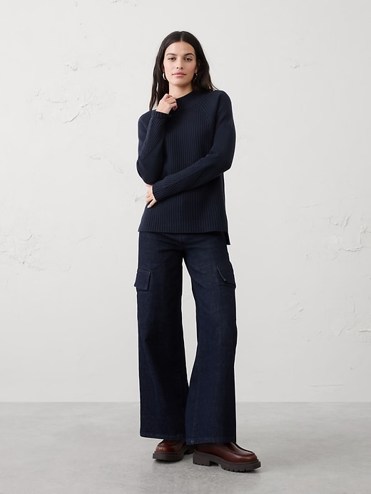 Ottoman Turtleneck Sweatshirt