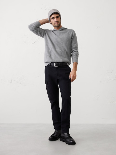 Textured Sweater Hoodie