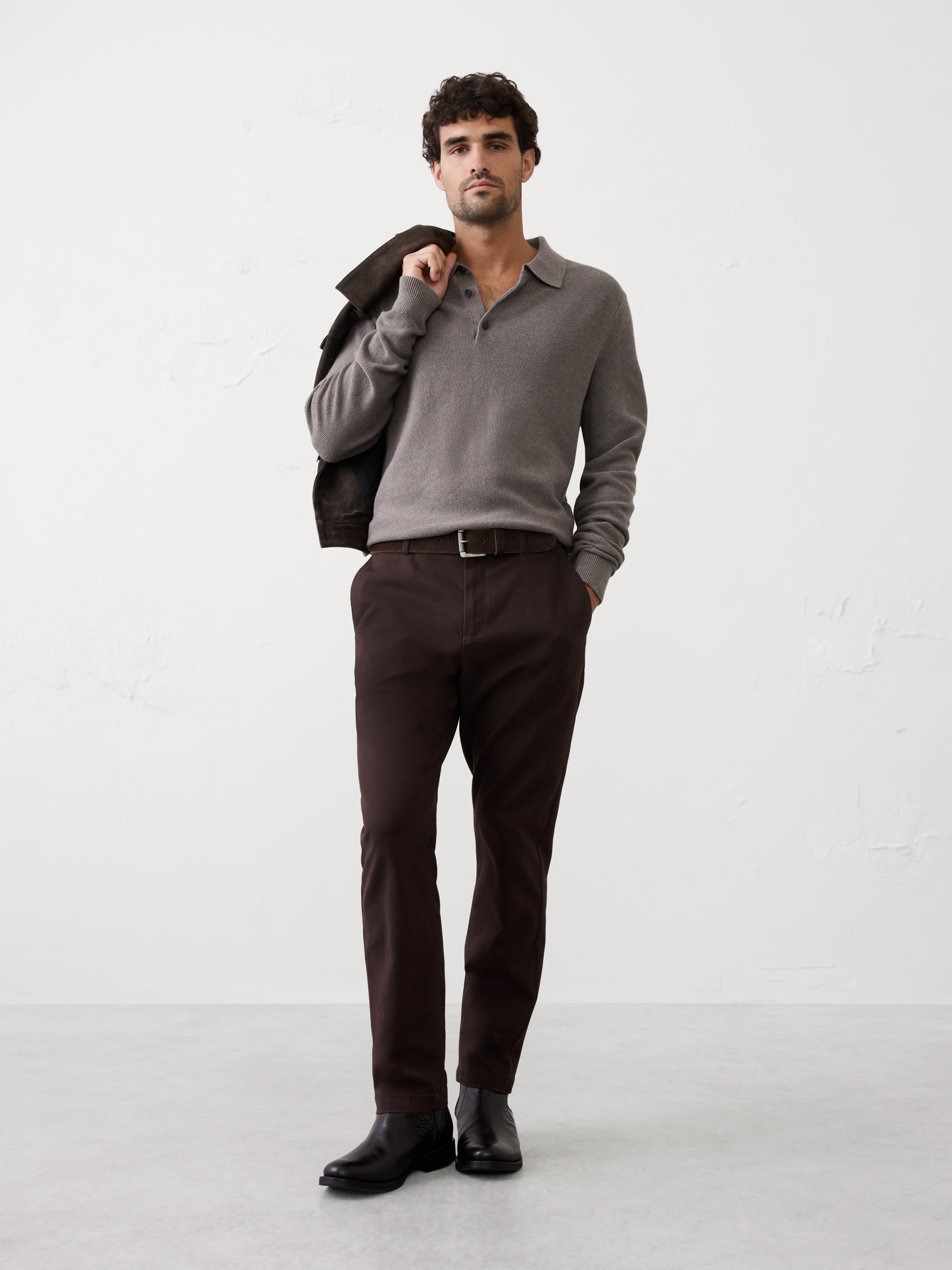 Seed Stitch Sweater Polo | Banana Republic Factory