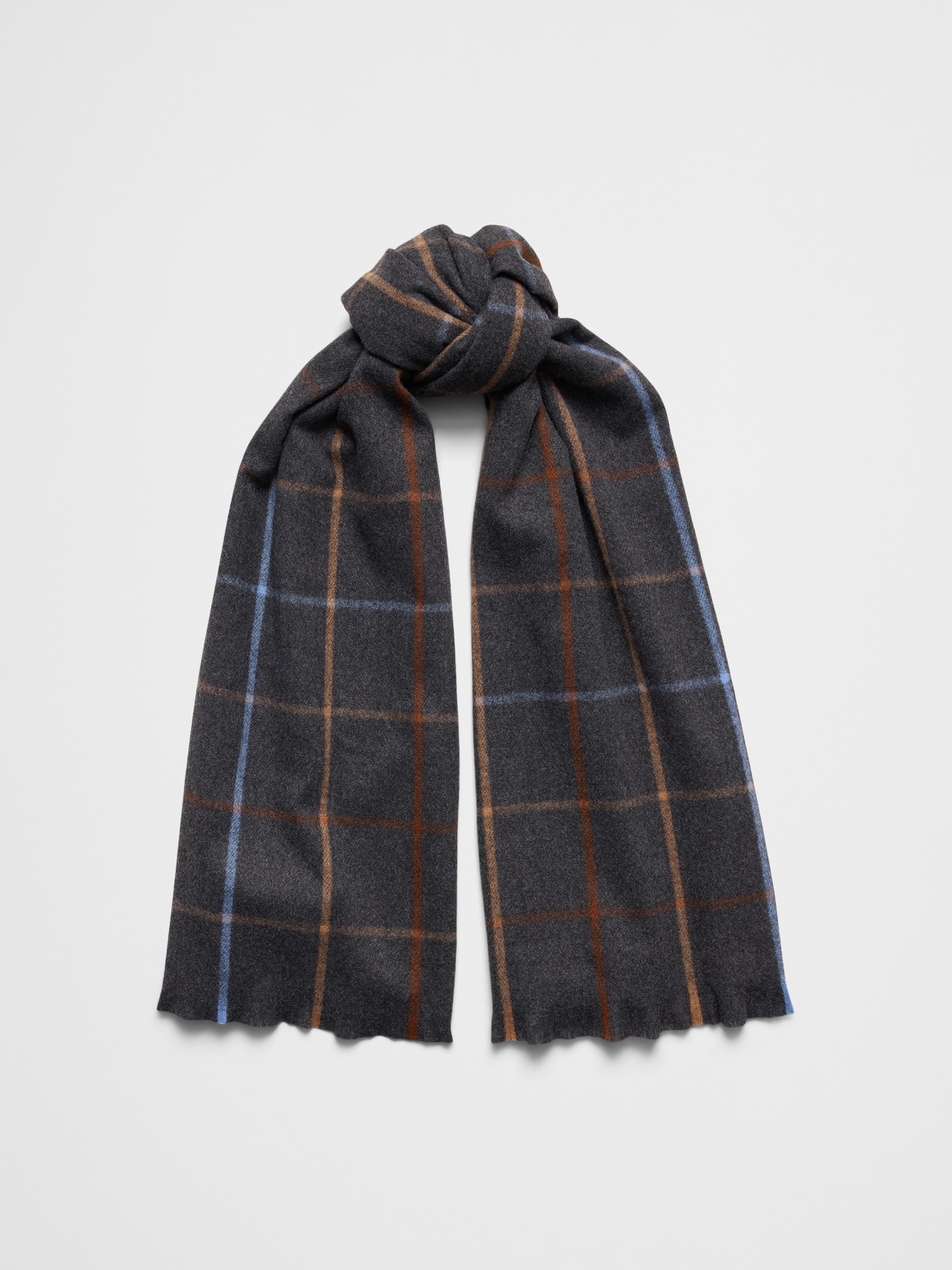 Fall Scarf - Medium Grey Heather