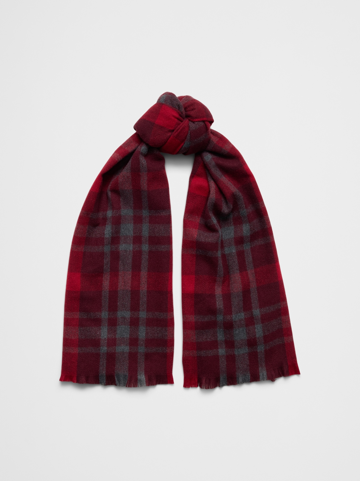 Fall Scarf - Red Plaid