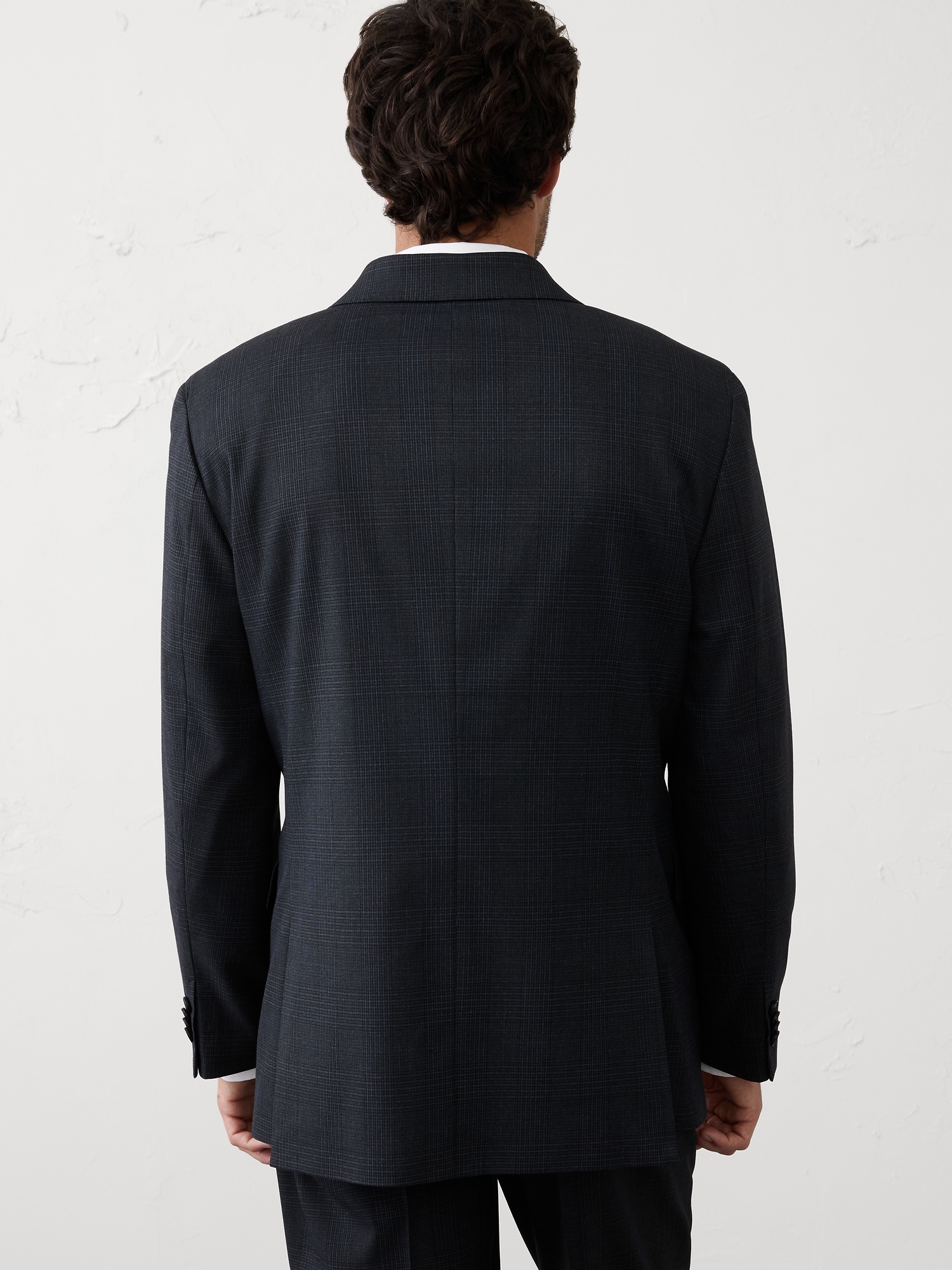 Image number 2 showing, Tailored-Fit Glen Plaid Jacket