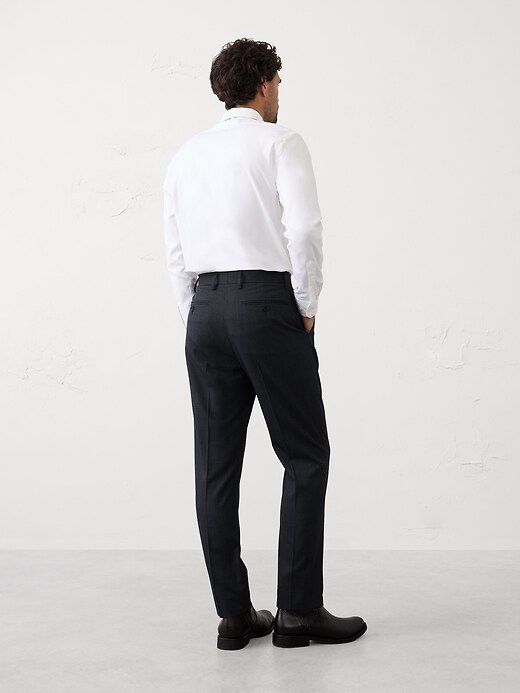 Tailored-Fit Glen Plaid Trouser
