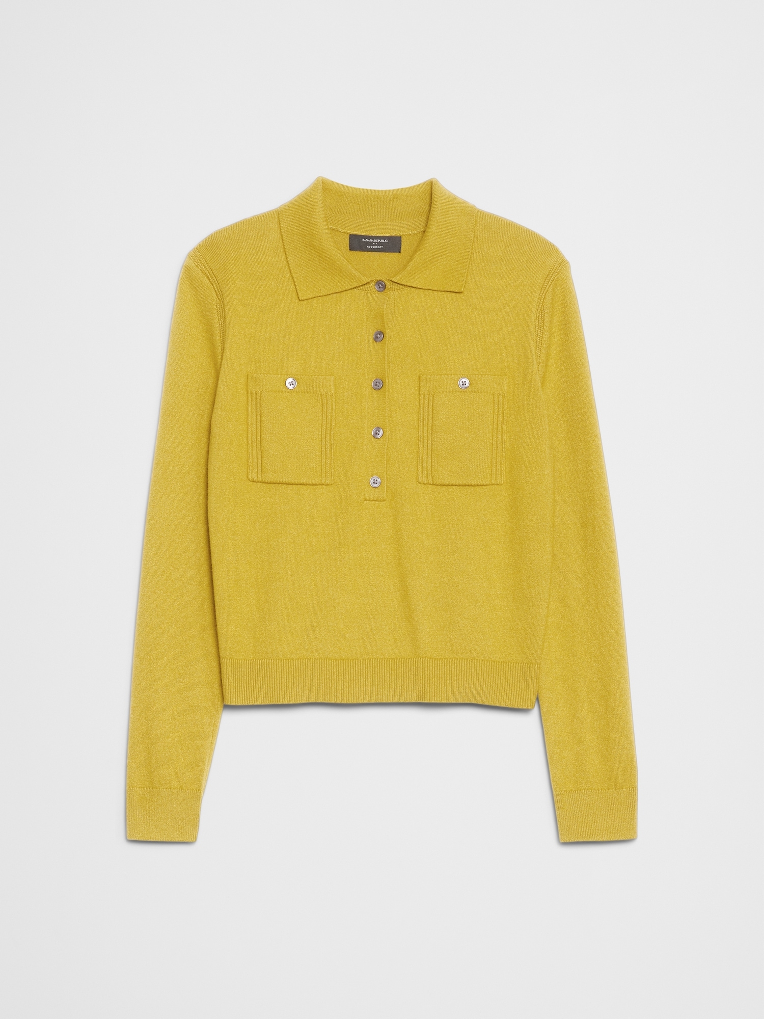 Image number 4 showing, Cloud Soft Polo Henley Pullover Sweater