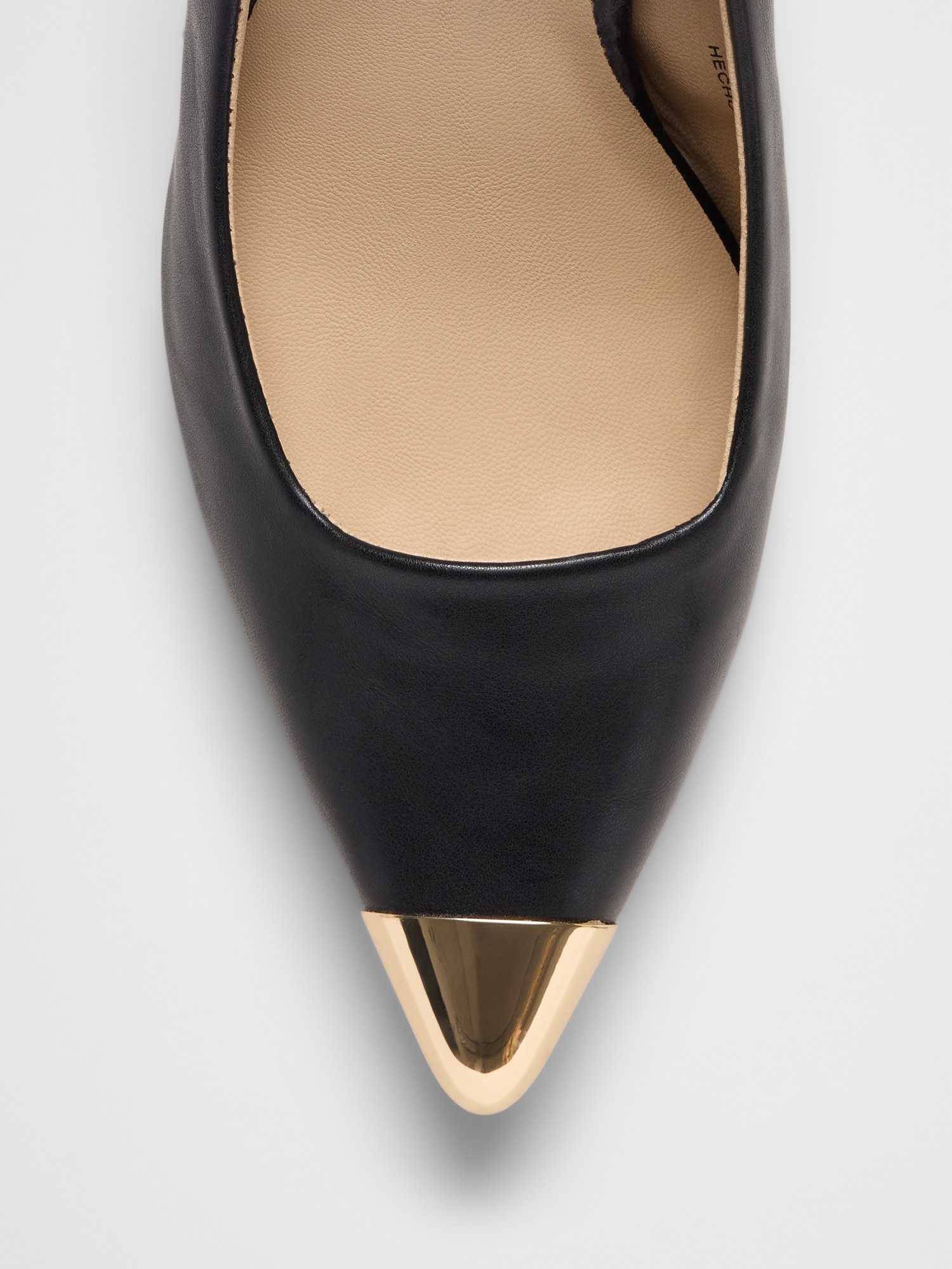 Image number 4 showing, Metal Toe Cap Slingback Heel