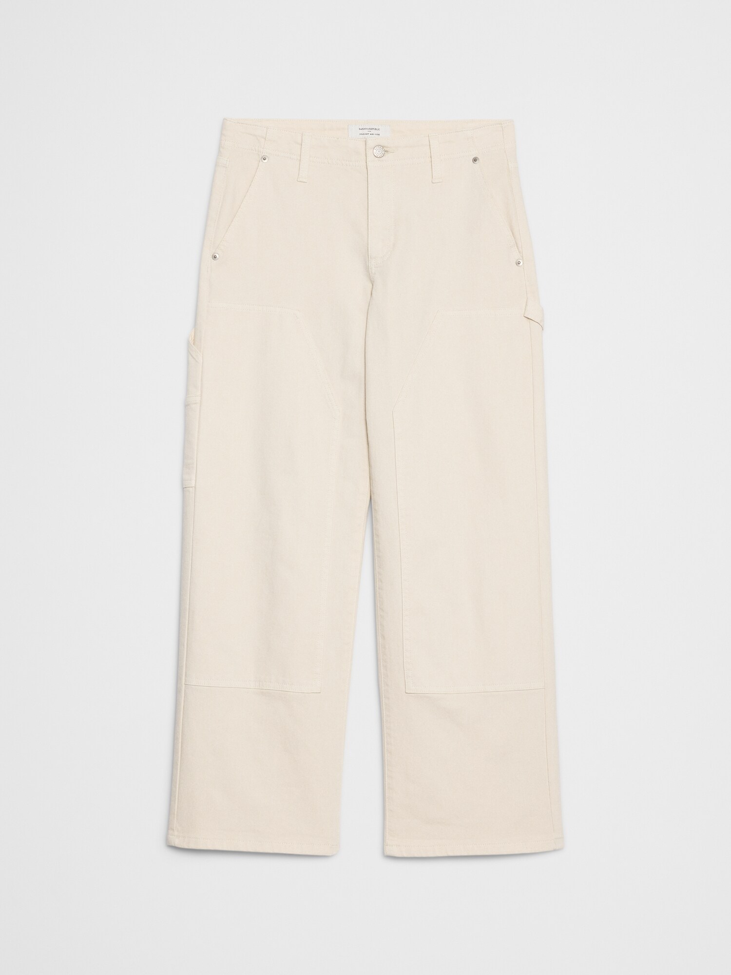 Image number 4 showing, Straight Mid-Rise Carpenter Jean