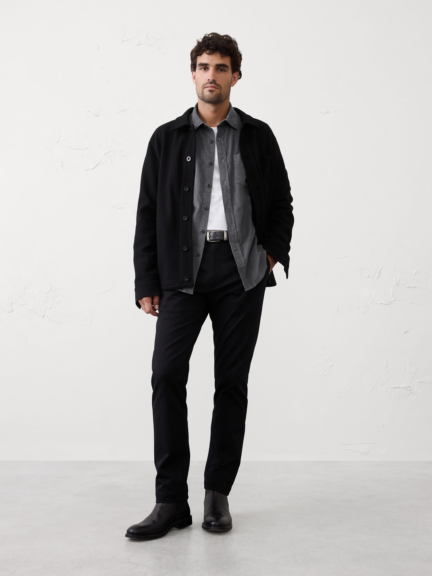 Image number 3 showing, Slim-Fit Fine Wale Corduroy Shirt