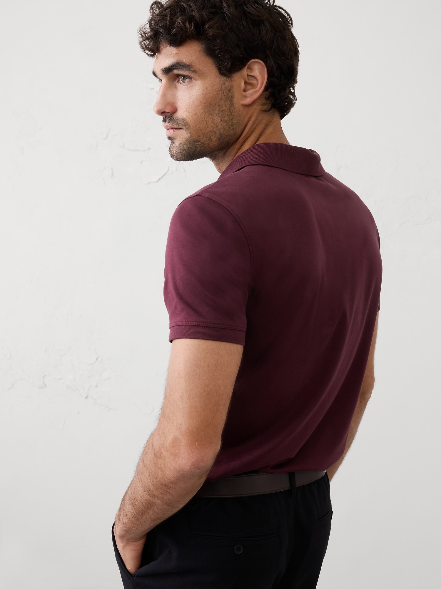 Image number 2 showing, Slim Luxe Touch Polo