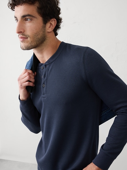 RISLEY docking knit shirt ネイビー Oakley M Waffle LS Tee - Team Navy | Oakley® US