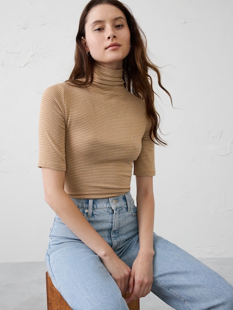 Soft Luxe Turtleneck Top