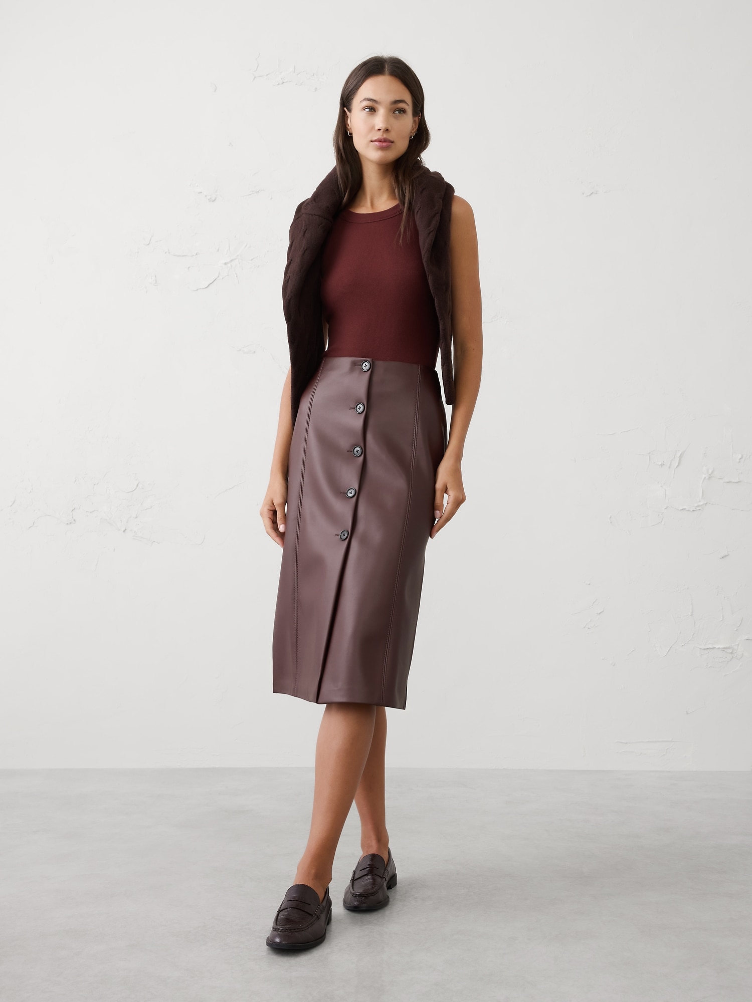 Image number 3 showing, Ribbed Racer Tank