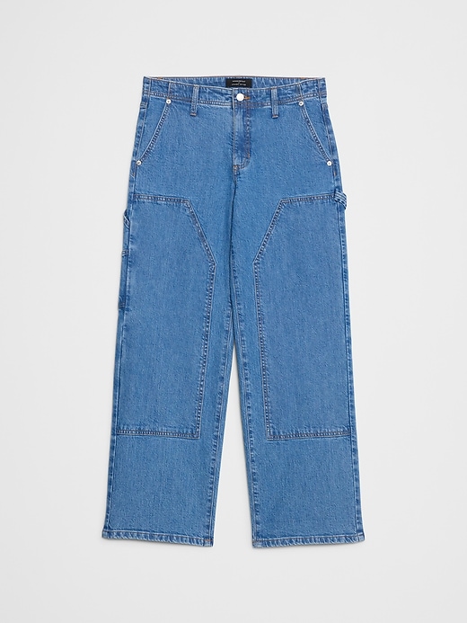 Straight Mid-Rise Carpenter Jean | Banana Republic Factory