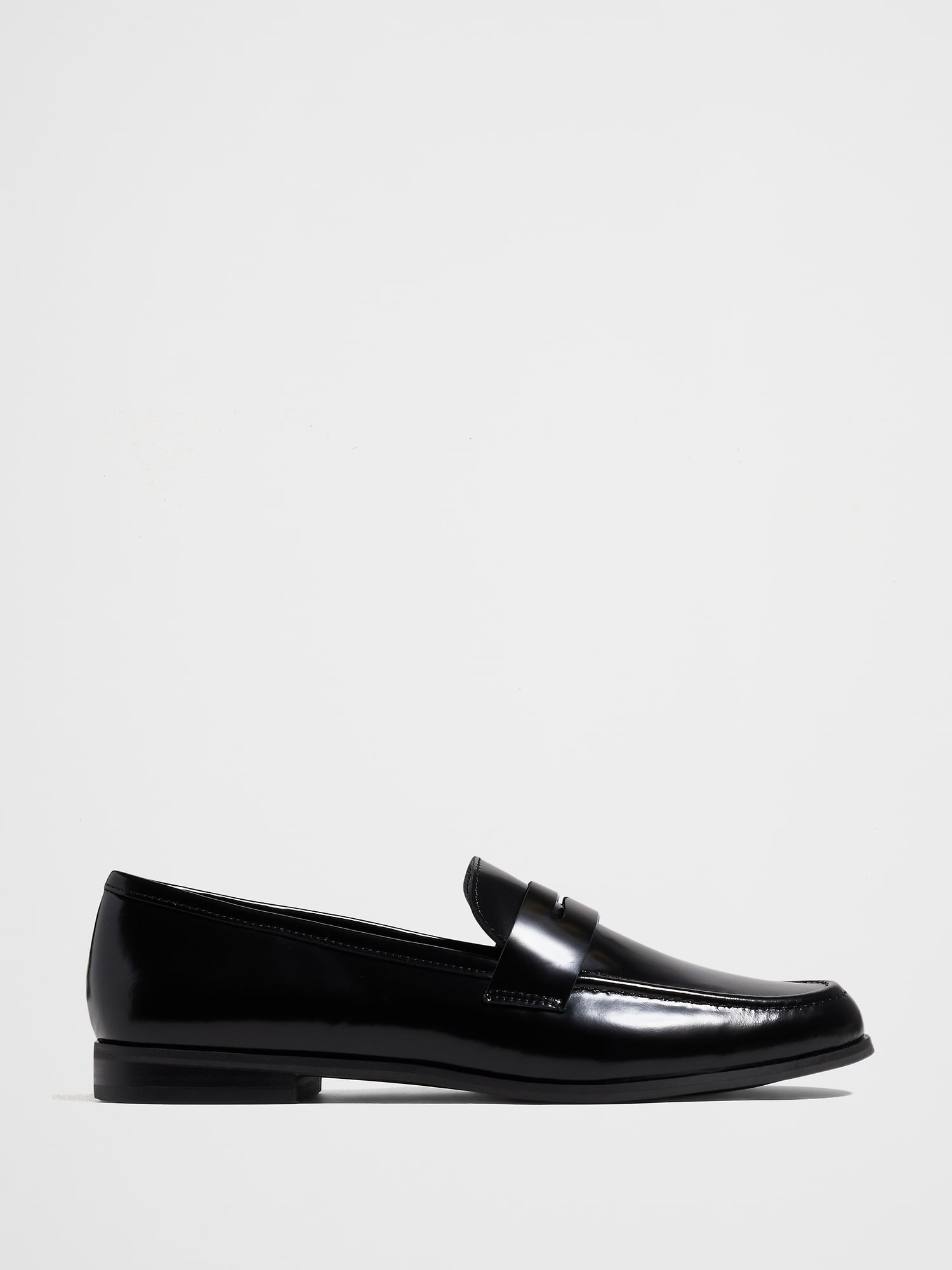 Leather Loafer - Black