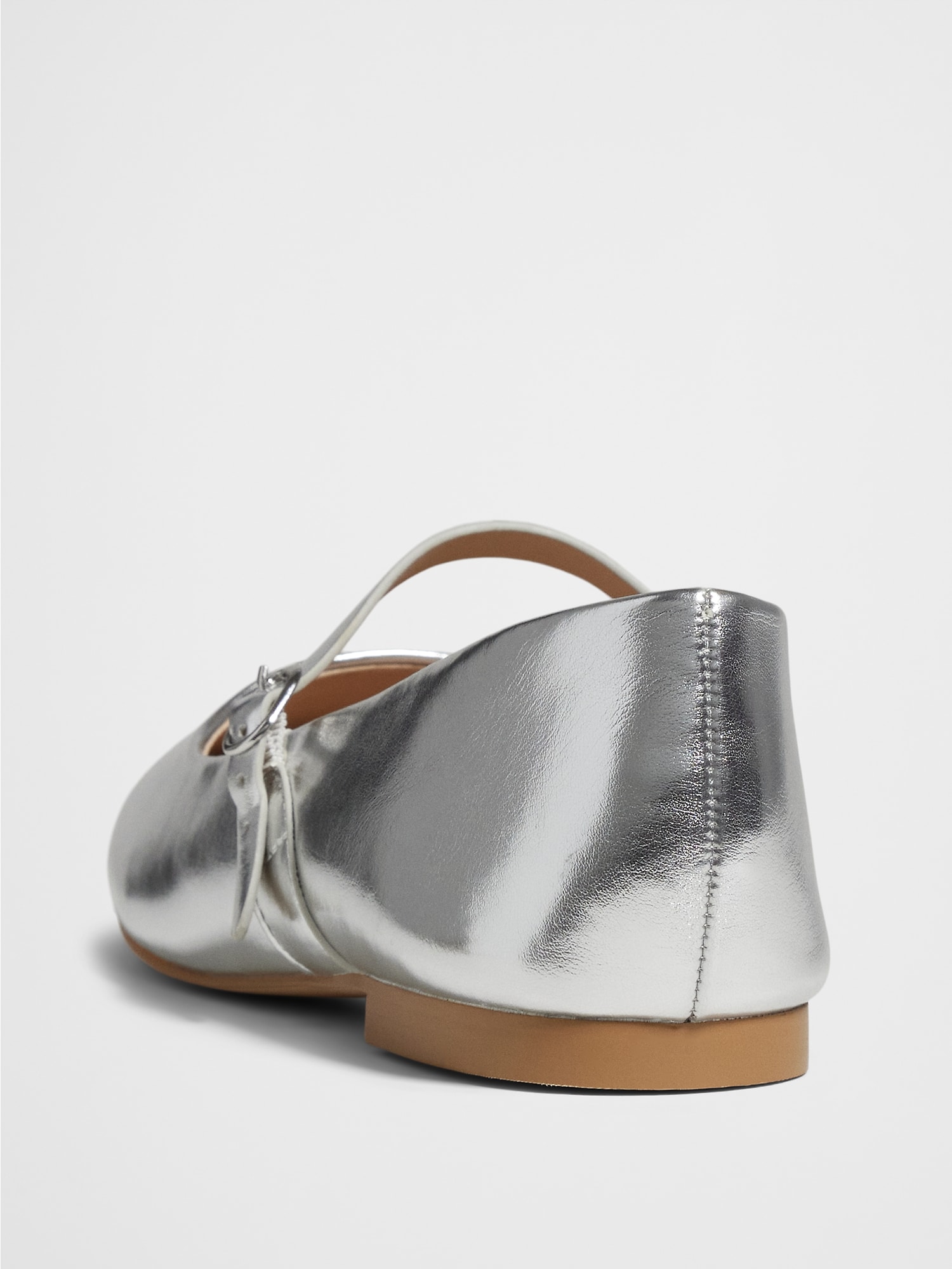 Image number 4 showing, Vegan Leather Maryjane Ballet Flat