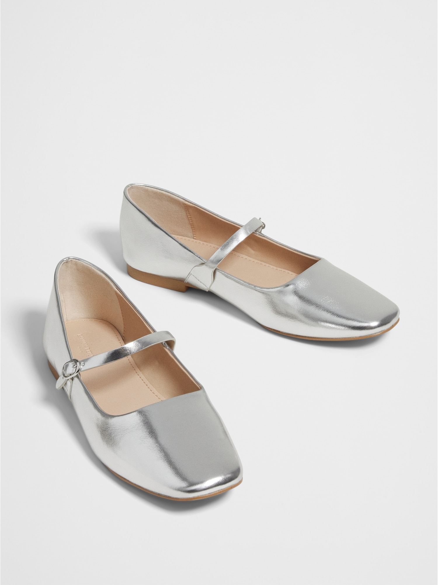 Image number 5 showing, Vegan Leather Maryjane Ballet Flat