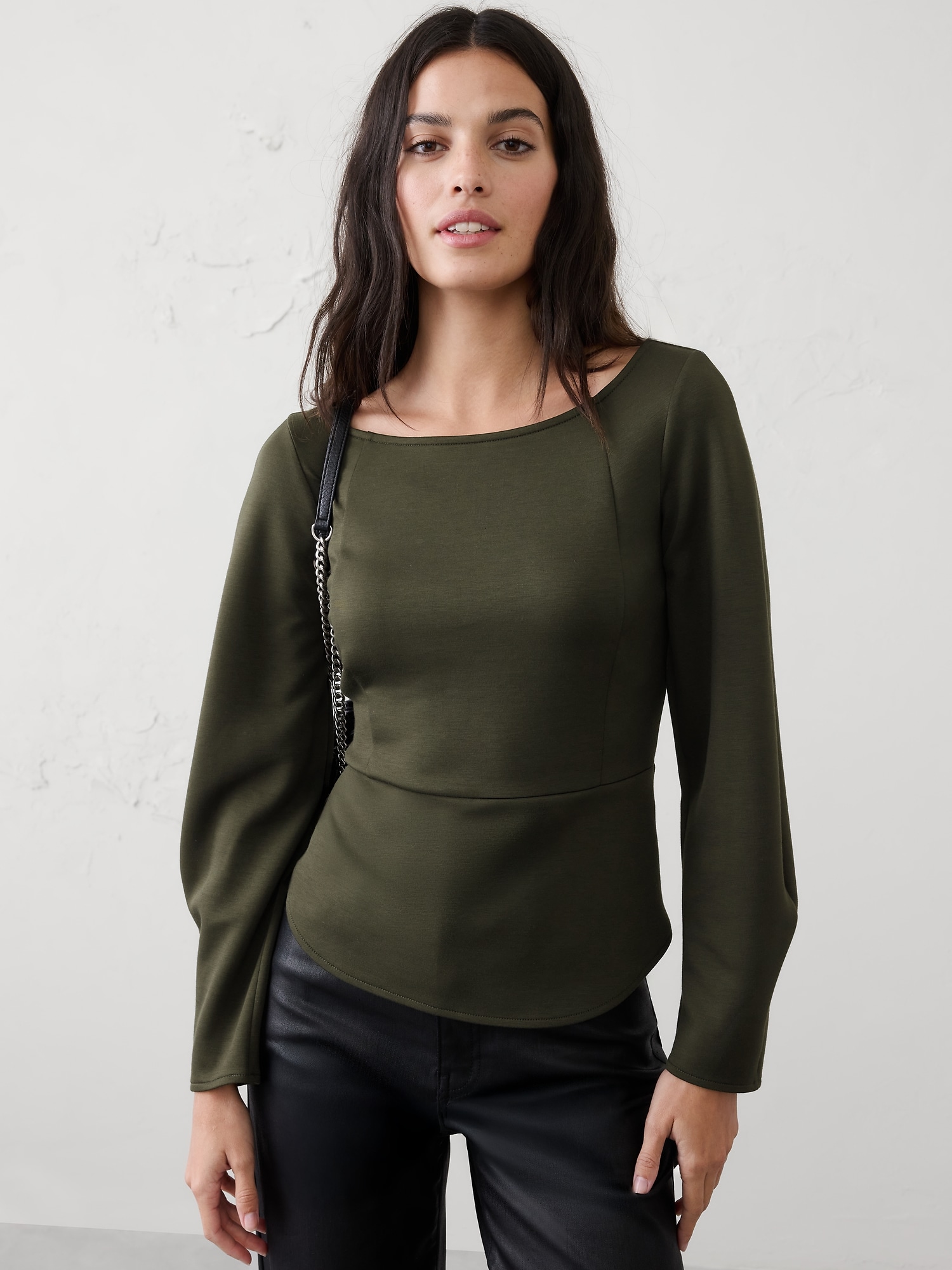 Soft Touch Boatneck Top