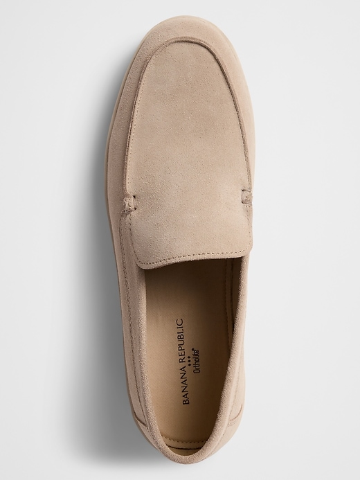 Banana Republic Factory Tan Suede Loafers Suede Loafer | Banana Republic Factory main image 3