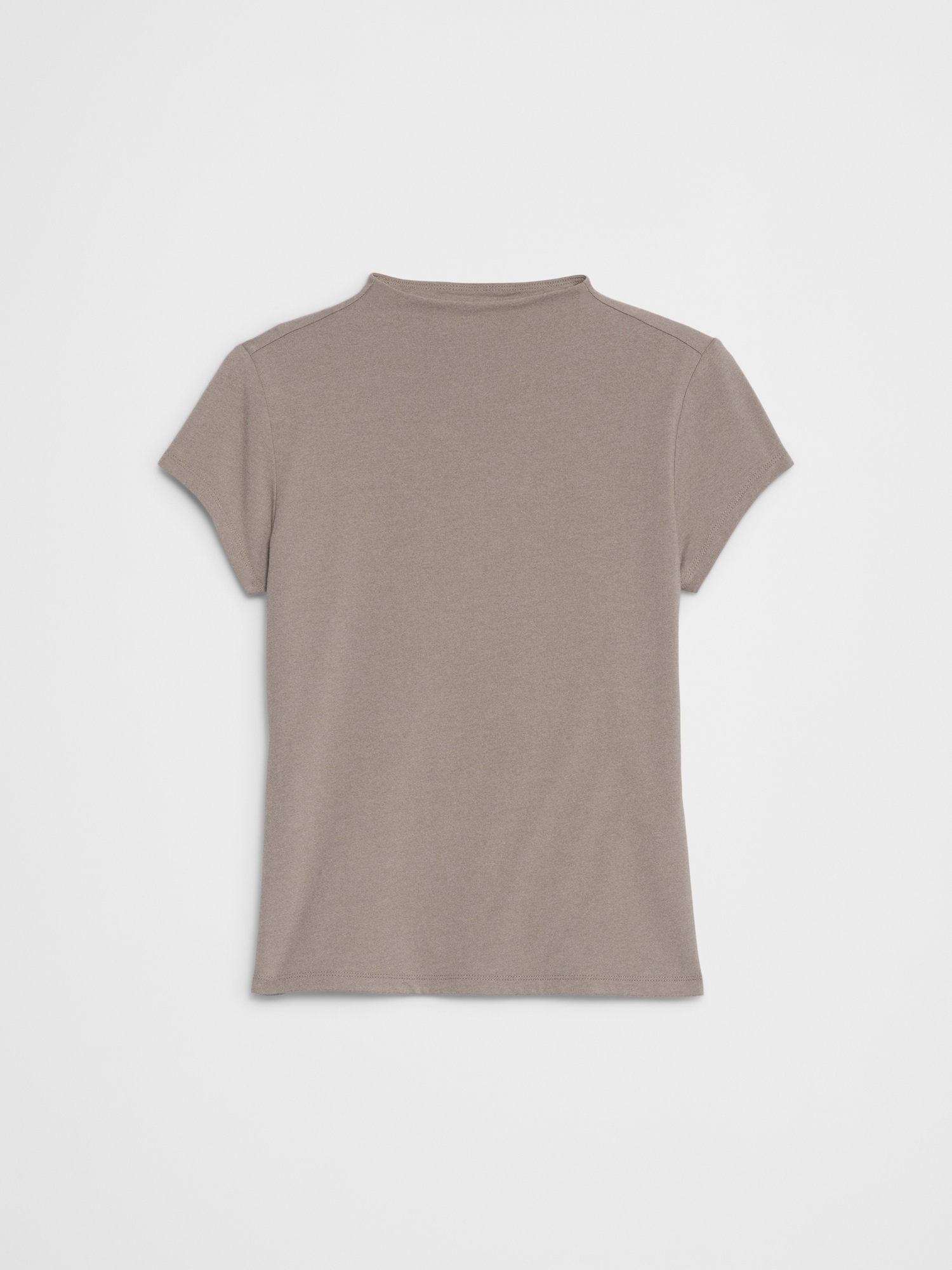 Image number 4 showing, Soft Stretch Mock-Neck Top