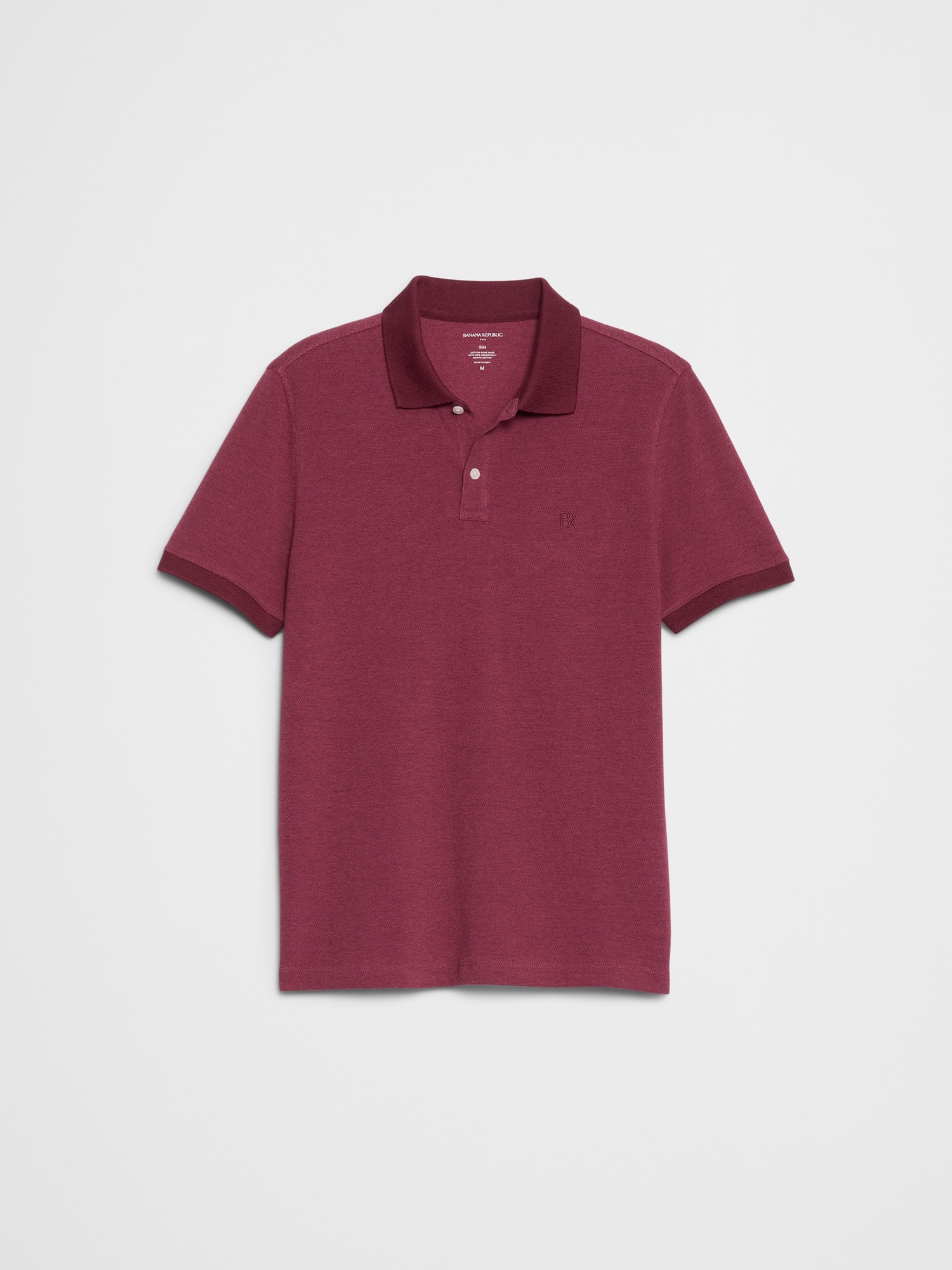 Image number 4 showing, Slim Cotton Pique Polo