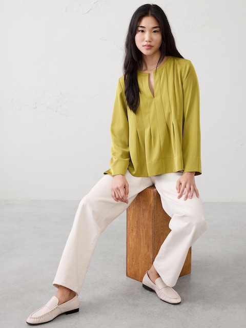 Pleated Swing Top