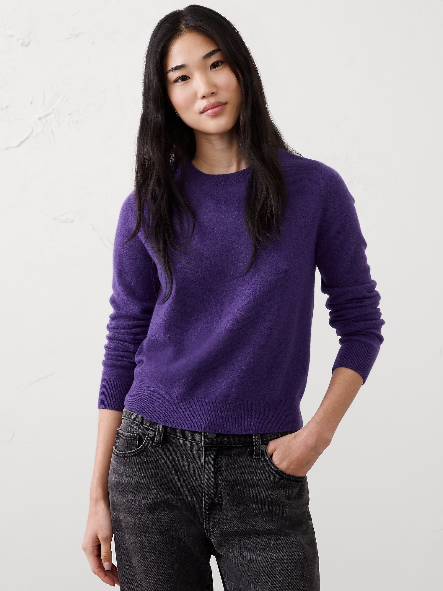 Merino-Cashmere Blend Sweater