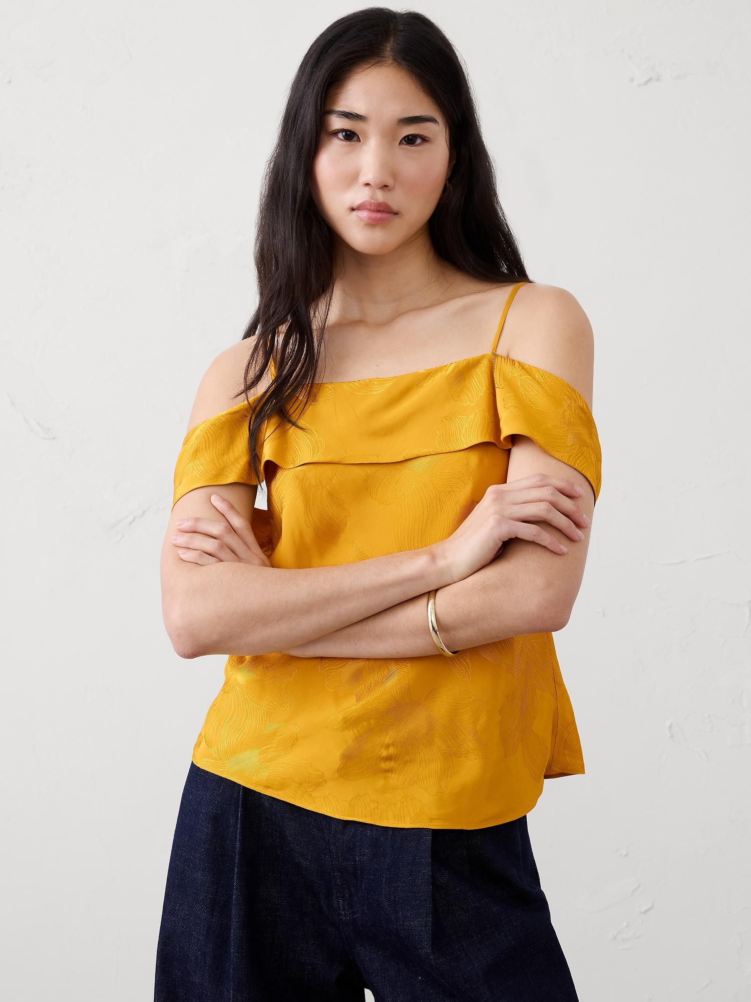 Image number 3 showing, Strappy Draped Top